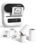 Phomemo M220 Label Maker, New Flagship 3.14 Inch Bluetooth Portable Thermal Label Printer for Barcode, Address, Labeling, Mailing, File Folder, Easy to Use, Support Phone&PC