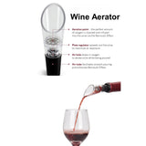 Yomety Electric Wine Opener With Base, Rechargeable Bottle Opener With 2-in-1 Aerator & Pourer, Foil Cutter, 2 Stoppers - Accessories Gifts for Wine Lovers