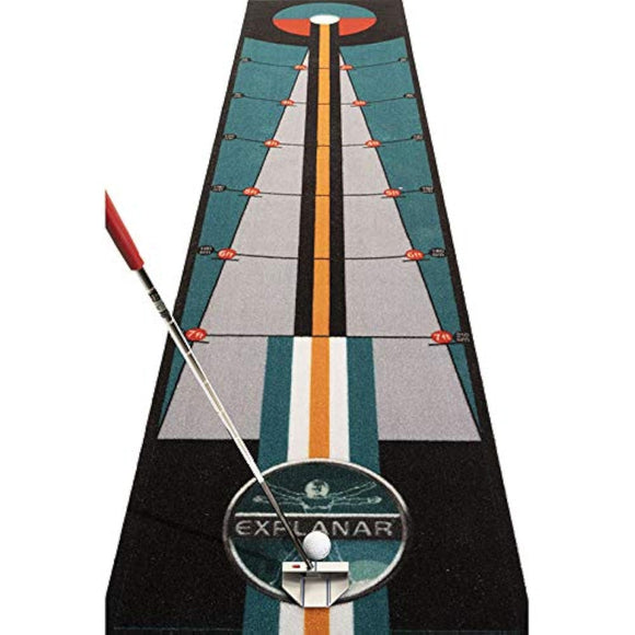 Golf Putting Mat - 4 Meter (13 Feet) - Indoor Golf Putting Trainer Helping Golfers Improve Putting TSG