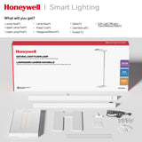 Honeywell LED Floor Lamp Modern - 02E GEN Sunturalux Eye Caring Tall Standing Light, 8000LM 4000K Natural Daylight Dimmable Reading Lampara