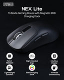 EPOMAKER NEX Lite Wireless Gaming Mouse w/Screens & RGB Charging Dock
