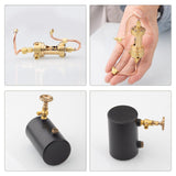 MechPuConToy Steam Engine Model, Vertical Boiler Steam Boiler Model for Ship Steam Engine Model, Physical Science Engine Model Kit for Adults and Teens