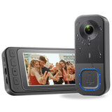 Taishixing 4.3" Video Doorbell Camera with Monitor 2-Way Audio, Night Vision, IP68 Waterproof, Smart Video Door Phone Walkie-Talkie with Screen 1080P HD 170°Wide Angle,No Subscription，Plug and Play