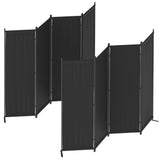 Room Divider 6FT Folding Privacy Screens 8 Panel Partitions Dividers Portable Separating for Home Office Bedroom
