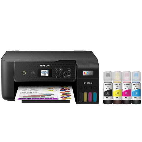 Wireless Color All-in-One Inkjet Printer, Print & Copy Epson
