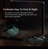 AFROG 8-in-1 LED Desk Lamp with 10W Fast Wireless Charger,USB Charging Port,Desk Lamps for Home Office,5 Color Mode 7 Brightness Desk Light Night Light,40Min Timer, Reading Table Lamp for Bedroom
