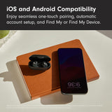 Solo Buds - Wireless Bluetooth Earbuds | 18 Hours of Battery Life | Apple & Android Compatibility, Transparent Red Beats