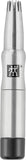 ZWILLING Beauty Rotary Nose and Ear Hair Trimmer, Travel Size, Matte, Premium Hair Removal, Silver