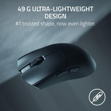 Razer Viper V4 Pro Wireless Esports Gaming Mouse, 49g,180Hr Battery, Black