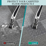 Office Chair Mat for Carpets, Clear Computer Desk Chair Mat for Low Carpeted Floors (30'' x 48'' Rectangle)
