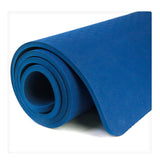 Hatha Yoga Extra Thick TPE Yoga Mat - 72"x 32" Thickness 1/2 Inch -Eco Friendly SGS Certified - With High Density Anti-Tear Exercise Mats For Home Gym Travel & Floor Outside (Blue)… Hatha yoga