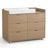MAMAZING Keeva Pro 6-Drawer Baby Dresser with Changing Table, Easy Assembly