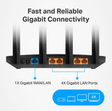TP-Link AC1200 Gigabit WiFi Router (Archer A6) - Dual Band MU-MIMO Wireless Internet Router