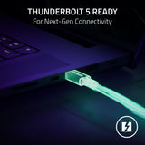 Dock Chroma: 11 Port Docking Station with M.2 SSD Slot - 120Gbps Transfer Speeds - 3X 4K Displays at 144 Hz on TB5/4 Laptops