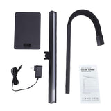 Aumotop Adjustable LED Desk Lamp with Timer, Sturdy Design (US Plug)