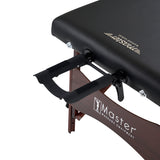Master Massage Newport Portable Massage Table Package with Denser 2.5" Cushion | Black, 30" Master Massage