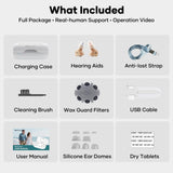 iBstone Nova Hearing Aids for Seniors Adults: Superior Sound Quality - Smart Noise Cancelling - No Feedback - 1.5Hrs Charging for 100Hrs Working - Come with Anti-Lost Lanyard - Over-the-Counter