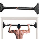 Sportneer Pull Up Bar Doorway Chin Up Bar No Screws Door Frame Chin Up Push Up Sit Up Bar Adjustable 75-94cm (29.5''-37'') Up to 200kg Capacity Workout Bar Sportneer