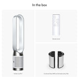 Dyson Purifier Cool PC1, HEPA Air Purifier Tower Fan, App and remote controlled, 350° oscillation, 10 levels, bladeless (White)