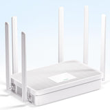 WiFi 6 Router, Dual Band Full Gigabit Wireless Router with 6 High-Gain Antennas