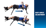 Stamina EasyDecompress Pro - Back Stretcher Gentle Inversion Table For Spine Decompression and Pain Relief - Inversion Tables For Back Pain Strength Training Inversion Equipment Stamina