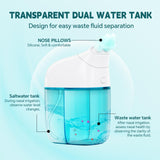 Nasal Rinse Machine, Nasal Cleaner with Auto Waste Collection Function for Sinus ronfnea