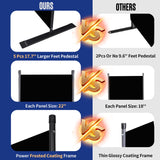 Room Divider and Folding Privacy Screens 8 Panel, 14.67 Ft Wide Partition Room Dividers