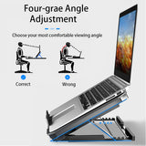 KMWHPJN Laptop Cooling Pads Large Size for 12-16 Inch Notebook Silent Gaming Cooler Wind Speed Adjustable Stand