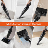 REECOO Vacuum Cleaners for Home,Vacuum and Mop Combo, 25Kpa 600W Corded Stick Vacuum for Hardwood Floor,Tile,Carpet Cleaning Debris,Pet Hair,Stains etc. REECOO