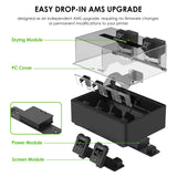 3D Printer Filament Dryer Dyas, AMS Heater Upgrade for Bambu Lab AMS, Dry While Printing