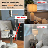 PoKat 23" Modern Ceramic Table Lamp Set of 2 for Living Room White Desk Lamps for Bedroom Farmhouse Bedside Nightstand Lamp House Warming Gifts New Home Decor End Table Lamps Gifts for Women Mom Beige