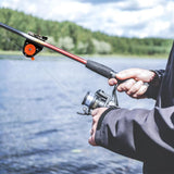 Joyzan Fishing Line Counter, 999m Depth Finder Spooler Electronic Portable Digital Length Display Fish Finderdepth Gauge Tackle Tool Accurate Manual Meter Gear Machine Winder Spooling Trolling Jigging
