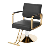 ZAWAYINE Salon Chair,Barber Chair with Hydraulic Height Adjustable & 360° Swivel,Black Hair Salon Styling Chairs for Hair Stylist for Home, Barber Shop and Beauty Salon