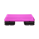 Freestyle STEP Exercise Step Platform, Circuit Size Stepper for Exercise at Home with 4 Stackable Risers for Height Adjustments