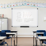 VIZ-PRO Magnetic Dry Erase White Board for Wall, 48 x 24 Inches, 3 Pack