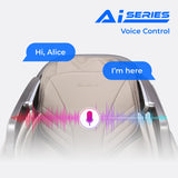 AmaMedic 2026 Revive | 4D Massage | Full Body Massage Chair | Health Fingerprint Sensor| AI Health Detection| 40 Cell Full Body Air Massage | Black (Black)