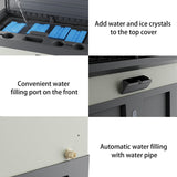 Yajuer Portable Air Conditioners, Evaporative Air Cooler with Water Tank and Wheel, 3 in 1 Swamp Cooler Thats Blow Cold Air