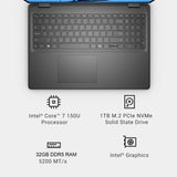 Dell 16 Plus Touchscreen Premium Business Laptop, 16" WUXGA Anti-Glare Display, Intel Core 7 150U (10 cores