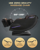 4D Massage Chairs Full Body,Zero Gravity SL-Track Shiatsu Massage Chair Recliner,Core Heating,20 Massage Techniques,Deep Yoga Stretch,Foot Rollers, Ai Voice,Touch Screen,Wireless Charging
