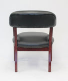 Boss Captain’s Chair In Black Vinyl