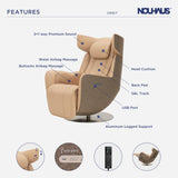 Nouhaus Orbit Massage Chair Full Body with Zero Gravity Recline