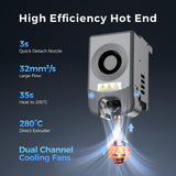 Adventurer 5M 3D Printer, 600mm/s Max High-Speed FDM 3D Printers with Auto Leveling,