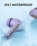 Purple Wireless Earbuds P1 PRO, Earphones Wireless Bluetooth Headphones with Clear Call BYDTOOPCBD