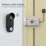 SIMBAILAI Wireless Video Doorbell with 7-Inch 1080p Full Touchscreen | Motion Detection | Two-Way Audio | Night Vision & 160° Wide-Angle | Tuya App Remote Unlock | IP65 Weatherproof | No Subscription