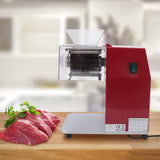 JDINAAS 1100W Commercial Meat Cutting Machine, Meat Shredding Machine with Transparent Glass Cover and 4 Rubber Feet for Cutting Any Boneless Meat, Chicken 14.17 x 8.66 x 18.11 Inches