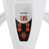 Salon Hair Dryer 360° Rotation Stand Hair Dryer Professional Orbiting Hair Processor with Rolling Base Drying Perming Machine for Salon Spa and Home Hair Care 950w 110v (White)
