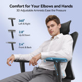 SIHOO M57 Ergonomic Office Chair, Mesh Back Desk Chair with 3D Armrests