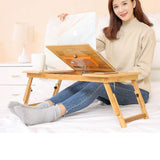 ONMYJFD Laptop Bed Table Lap Desk, Portable Bed Tray Table for Couch and Sofa, Breakfast Tray Dining Table