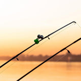 DLOULP Fishing Rod Bites Baits Indicators Alarm Double Alert Bells Accessories Tool Rod Twin Fishing Rod Bells