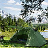 Forceatt Camping Tent 2/3/4 Person, Professional Waterproof & Windproof Lightweight Backpacking Tent Suitable for Outdoor,Hiking,Glamping, Mountaineering and Travel